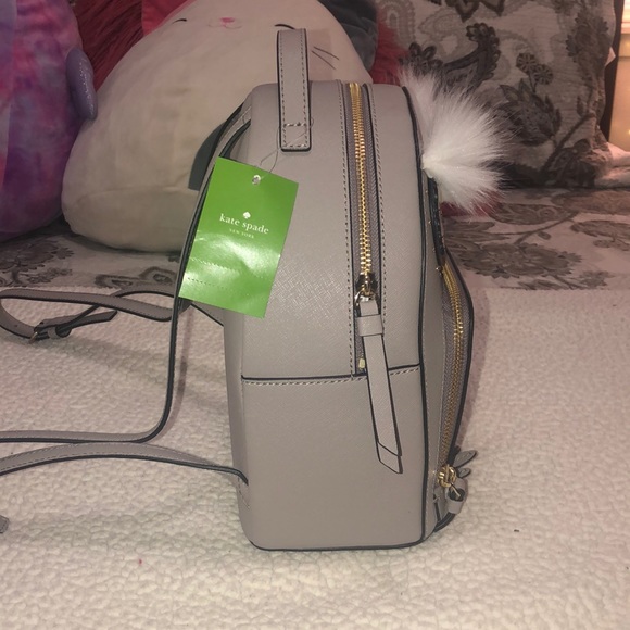 Grey Kate Spade backpack Feel free to make Offers - Picture 7 of 8
